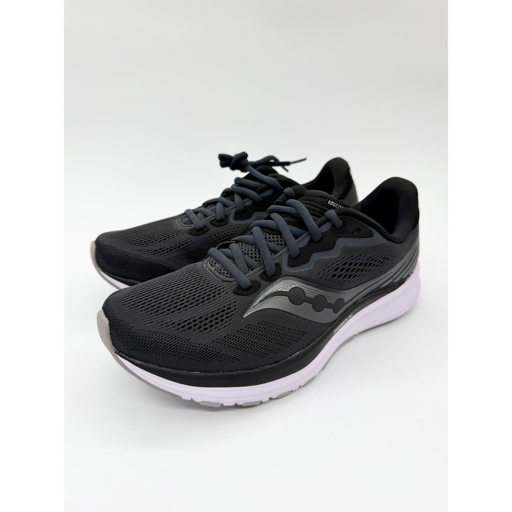 Saucony Ride 14 Womens Running Shoes Charcoal Black S10650-45 Size 9.5